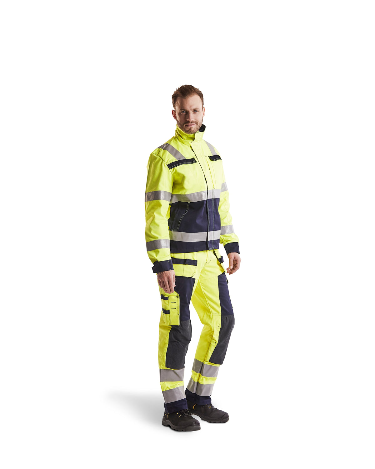 Blåkläder 1579 Multinorm Handwerker Bundhose gelb – gelb