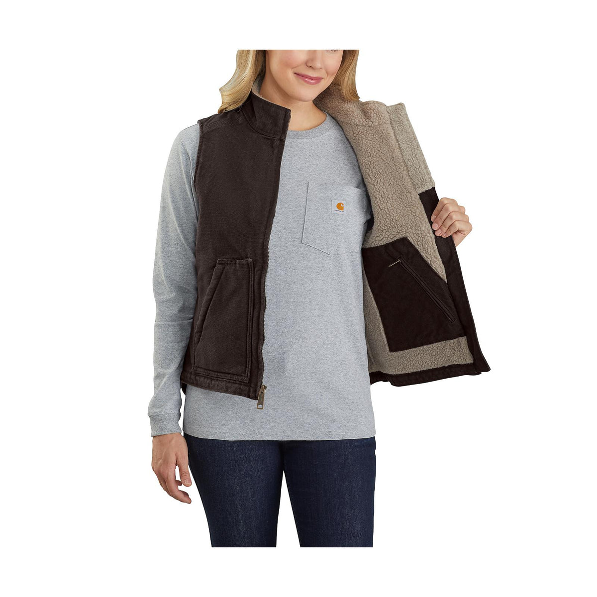Carhartt Sherpa Weste - workXperts