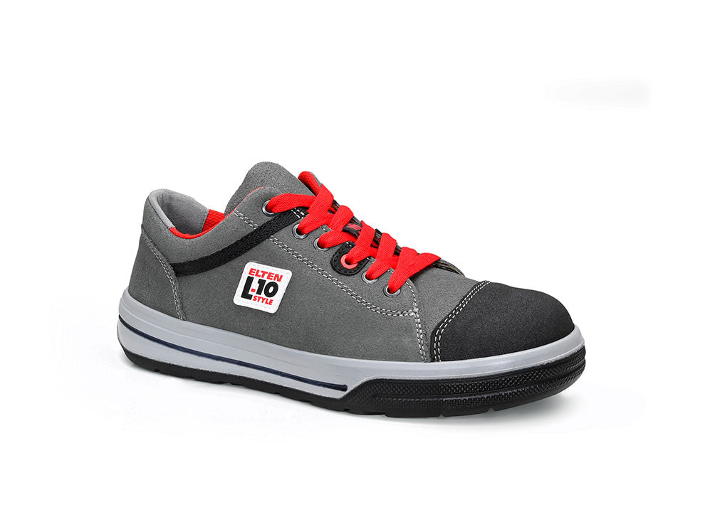 Elten Vintage Pirate Low S3 Sicherheitshalbschuh grau – grau