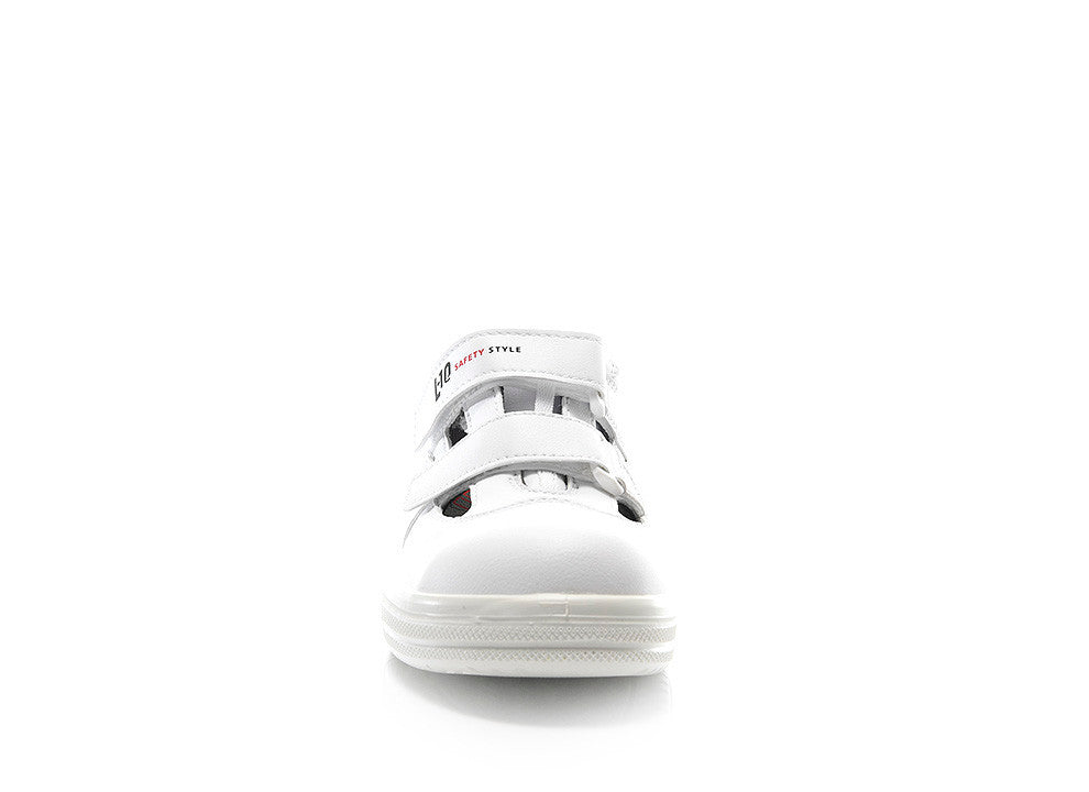 Elten Pure Easy Low ESD S1 Sicherheitssandale weiß – weiß