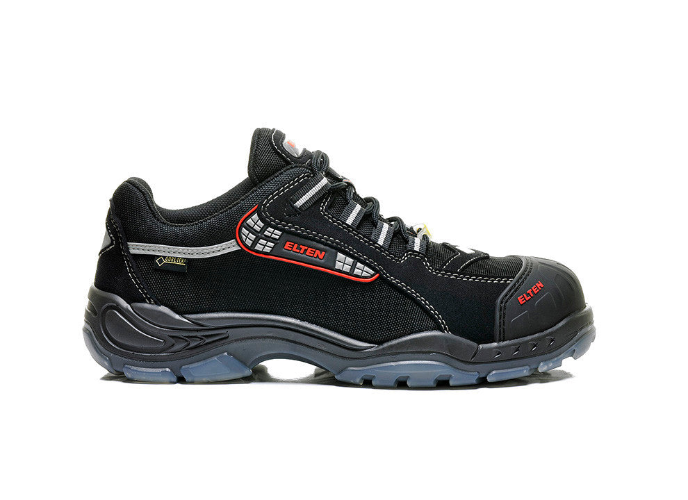 Elten Senex Pro GTX ESD S3 Sicherheitshalbschuh schwarz – schwarz