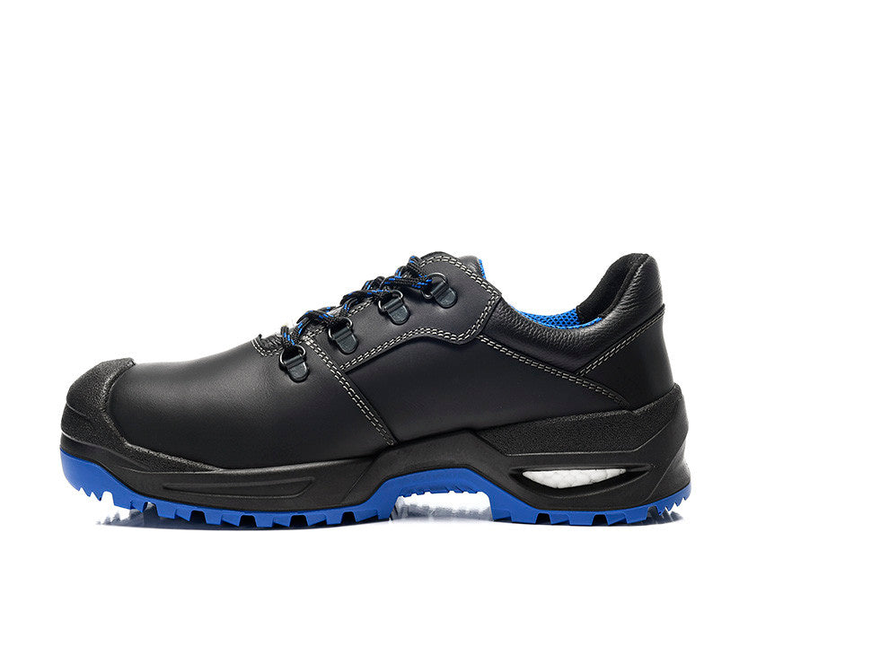 Elten Leonardo Lowesd S3 Sicherheitshalbschuh blau – schwarz