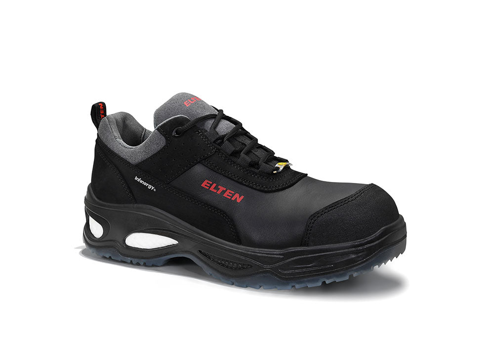 Elten Miles LOW S3 Sicherheitshalbschuhe schwarz – schwarz