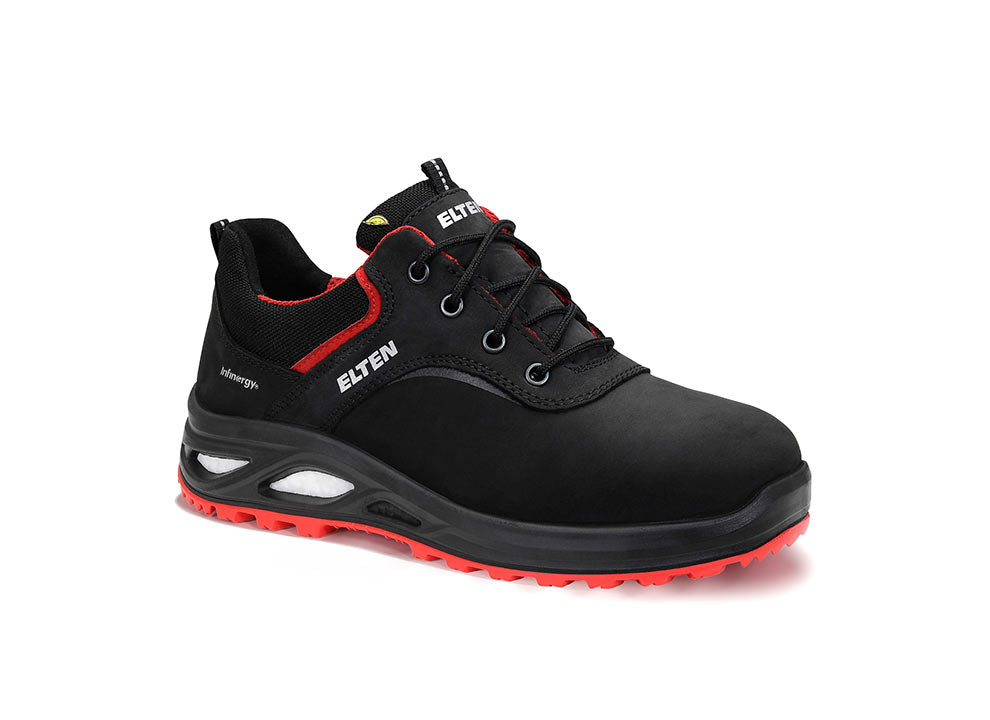 Elten Damen Henny Xxtl LOW ESD S3 Halbschuh schwarz – schwarz