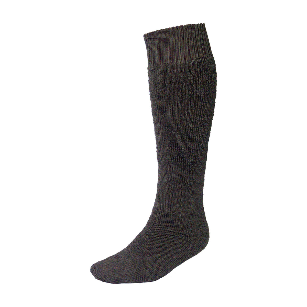 Socken 1 Paar Vollplüsch- Strumpf extra lang 70%Wolle/30% Polyester