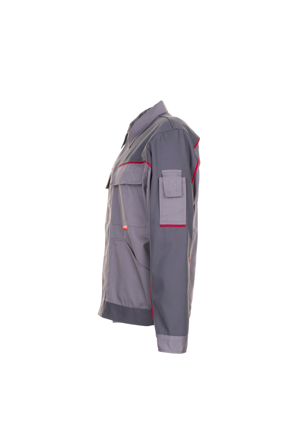 PLANAM Highline Bundjacke zink/schiefer/rot