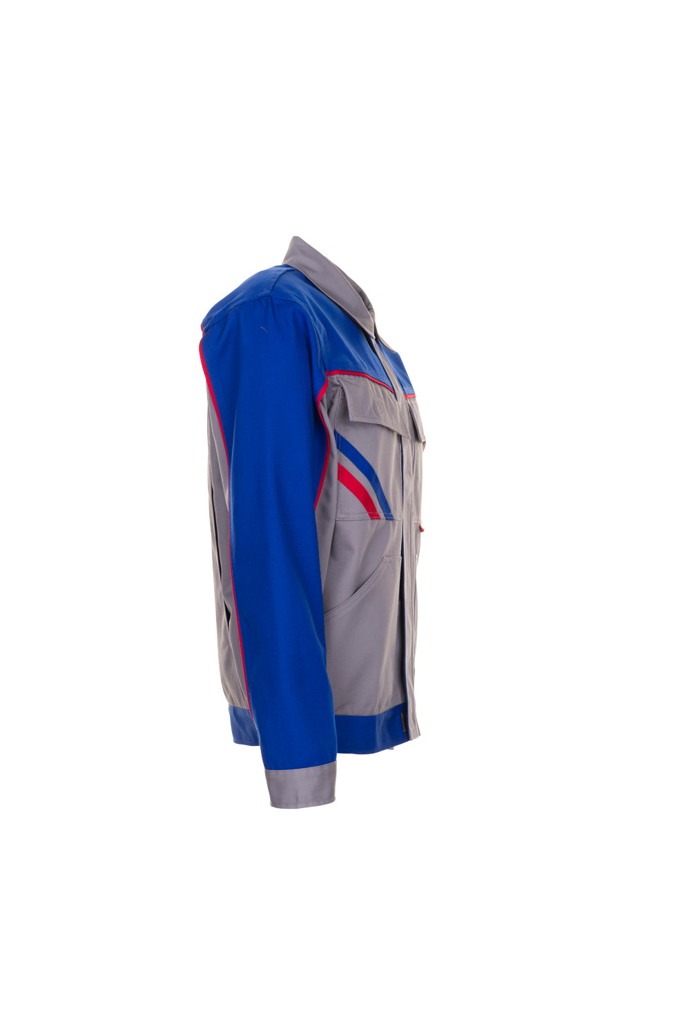 PLANAM Highline Bundjacke zink/kornblumenblau/rot