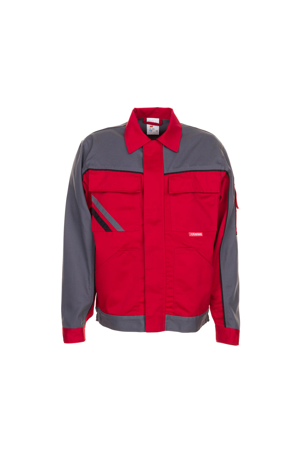 PLANAM Highline Bundjacke rot/schiefer/schwarz