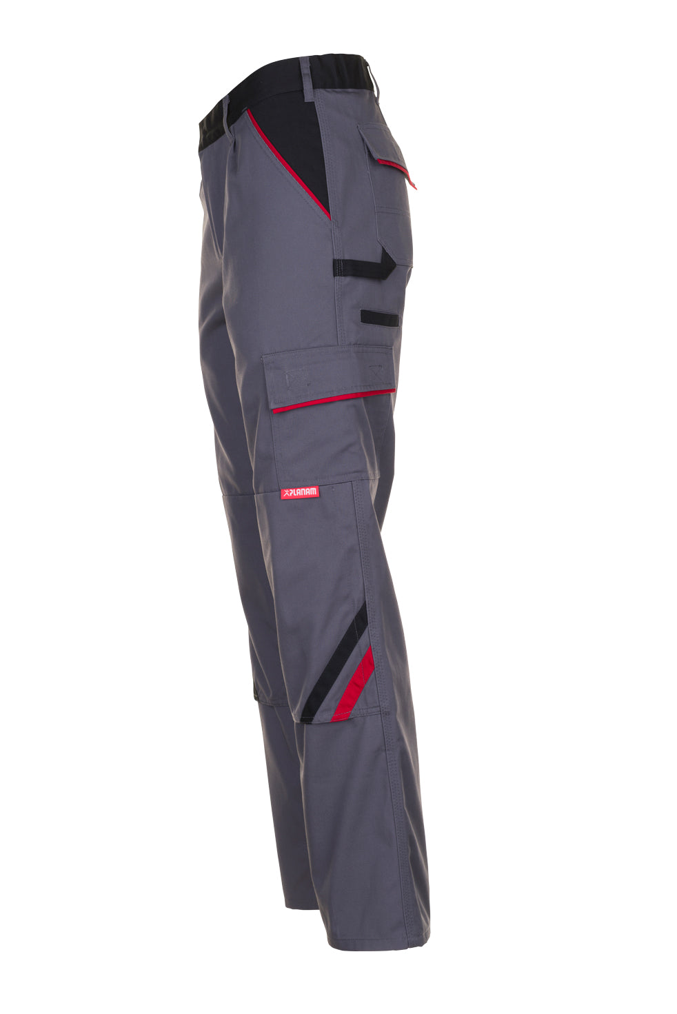 PLANAM Highline Bundhose schiefer/schwarz/rot