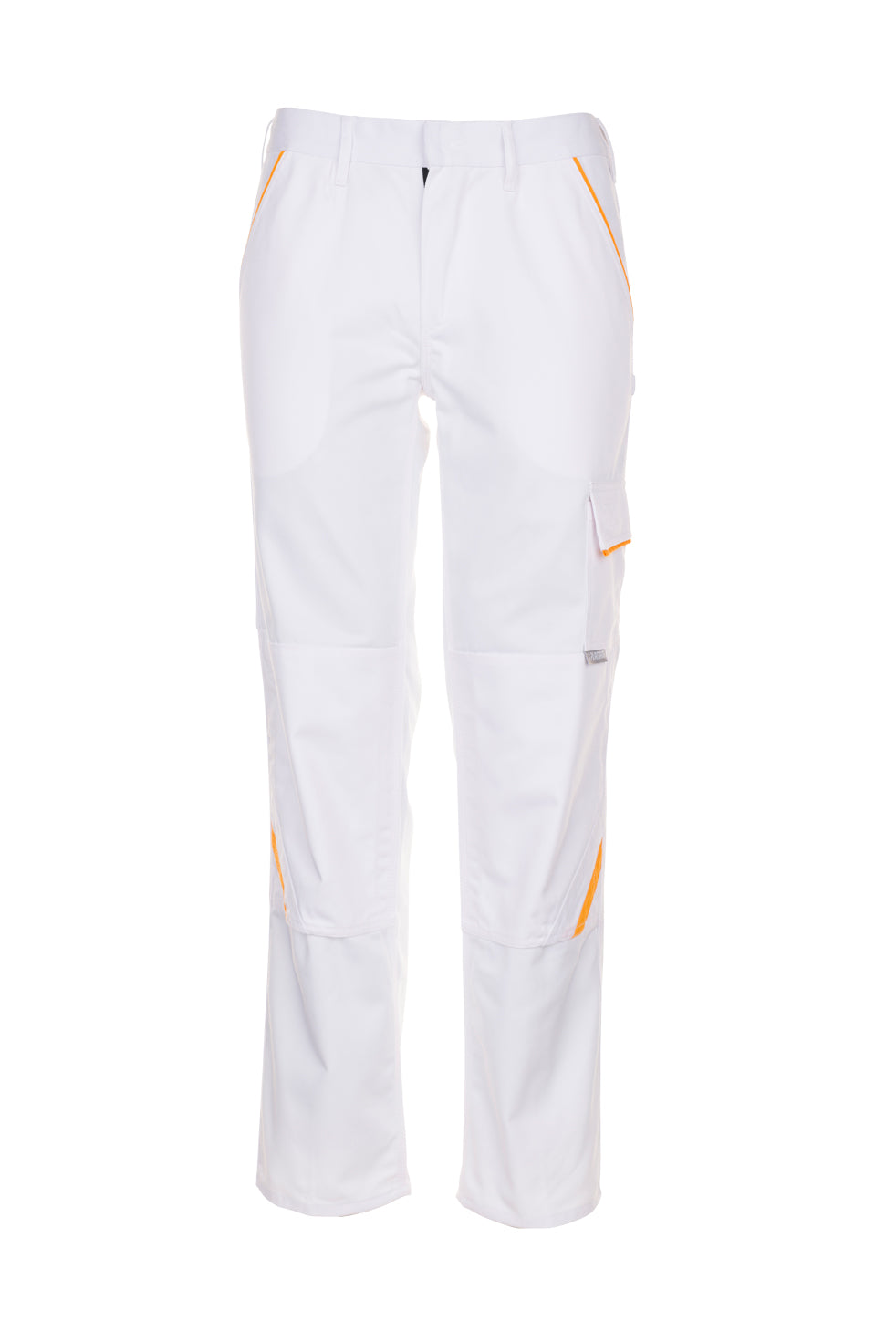 PLANAM Highline Bundhose reinweiß/reinweiß/gelb