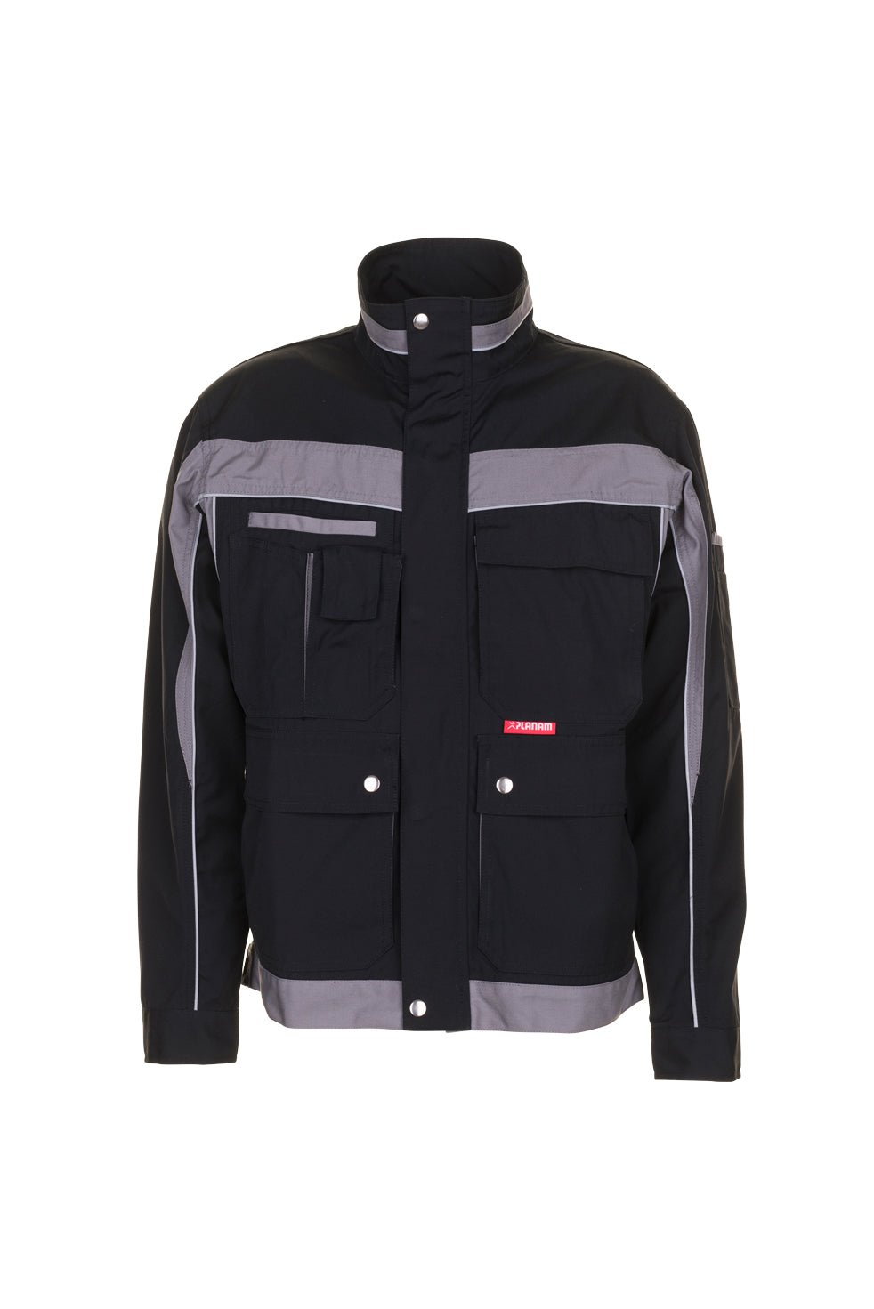 PLANAM Plaline Bundjacke schwarz/zink