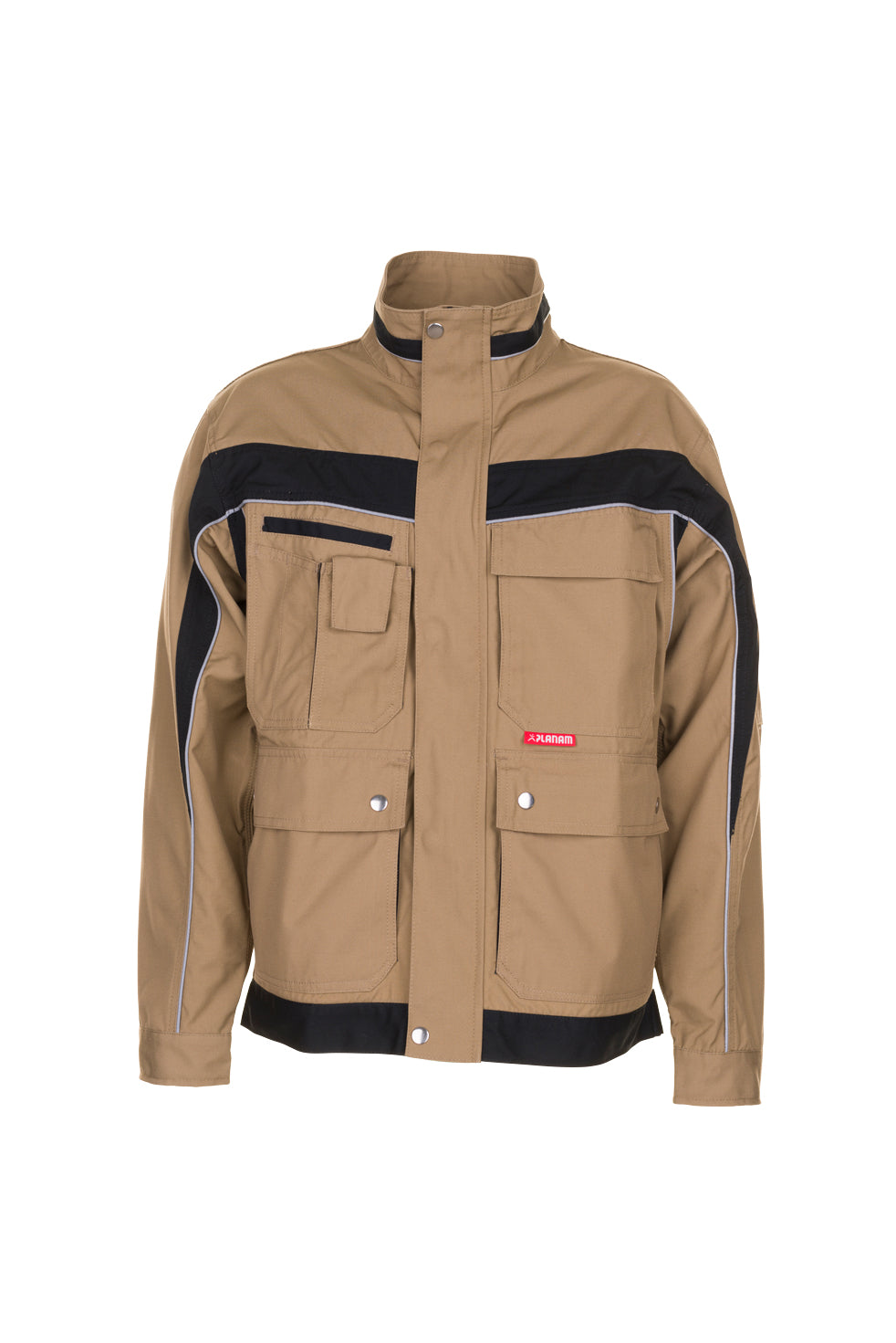 PLANAM Plaline Bundjacke sand/schwarz