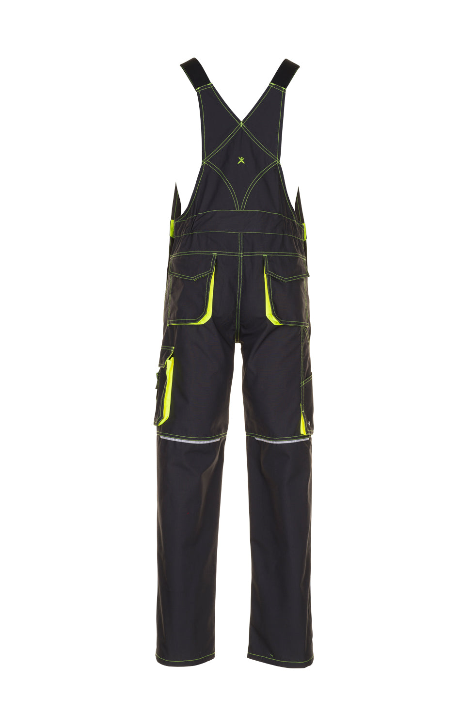 PLANAM Basalt Neon Latzhose