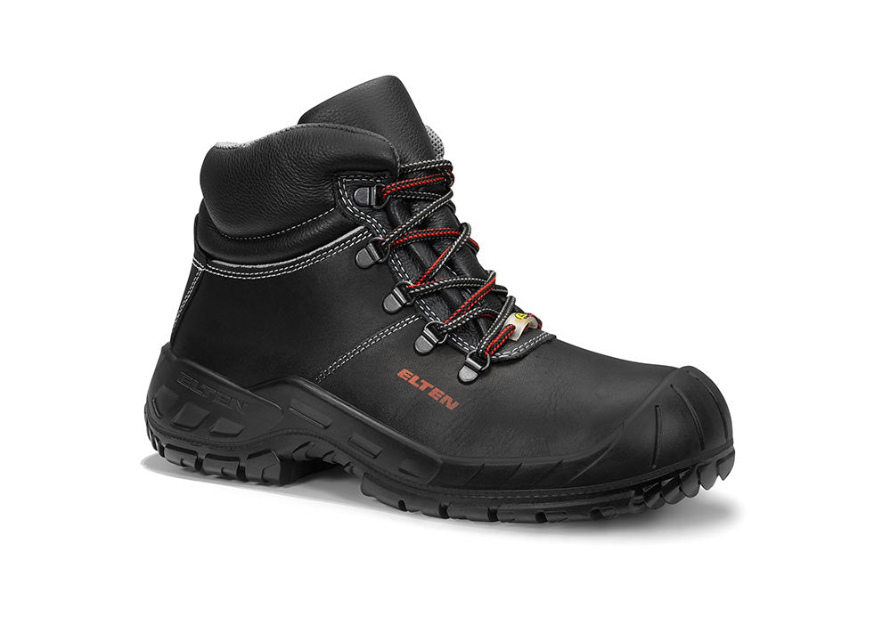 Elten Renzo XW Mid ESD S3 Sicherheitsstiefel schwarz – schwarz