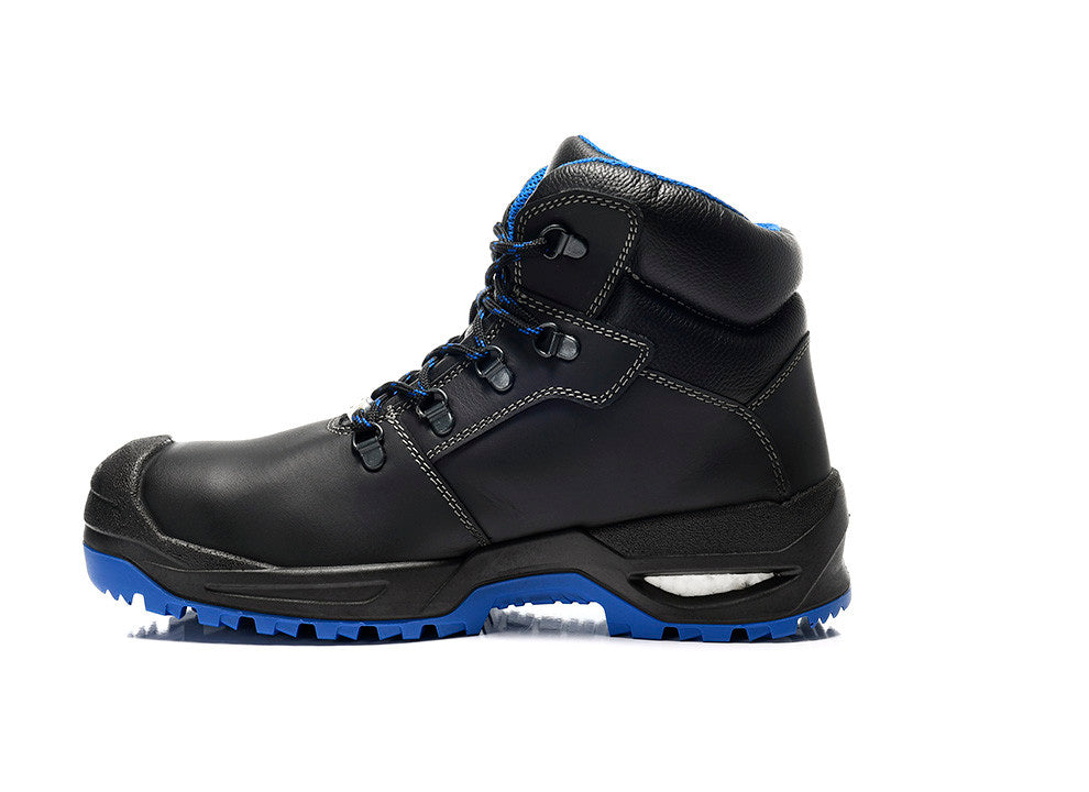 Elten Leonardo MID ESD S3 Sicherheitsstiefel blau – schwarz
