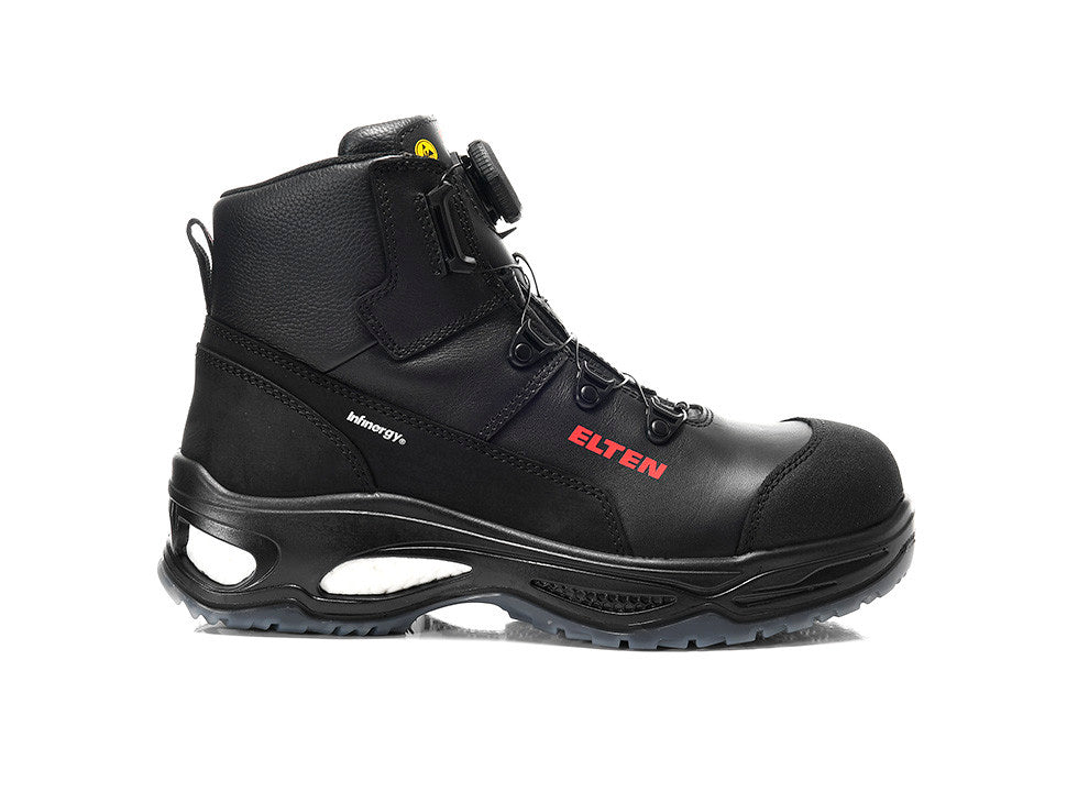 Elten Miles Boamid ESD S3 Sicherheitshochschuh schwarz – schwarz