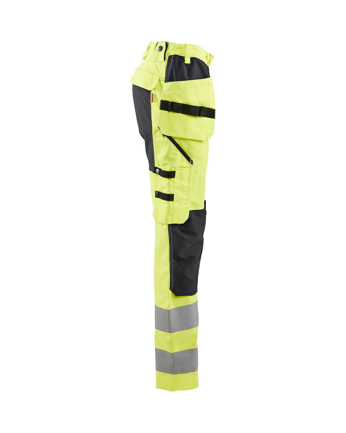 Blåkläder Damen 7163 Warnschutz Handwerkerhose – gelb/schwarz