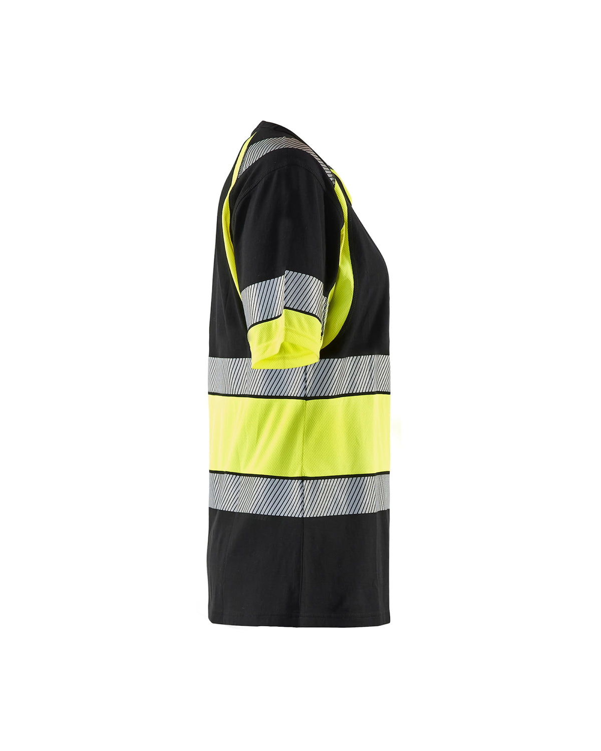 Blåkläder Damen 3410 Warnschutz T-Shirt – schwarz/gelb