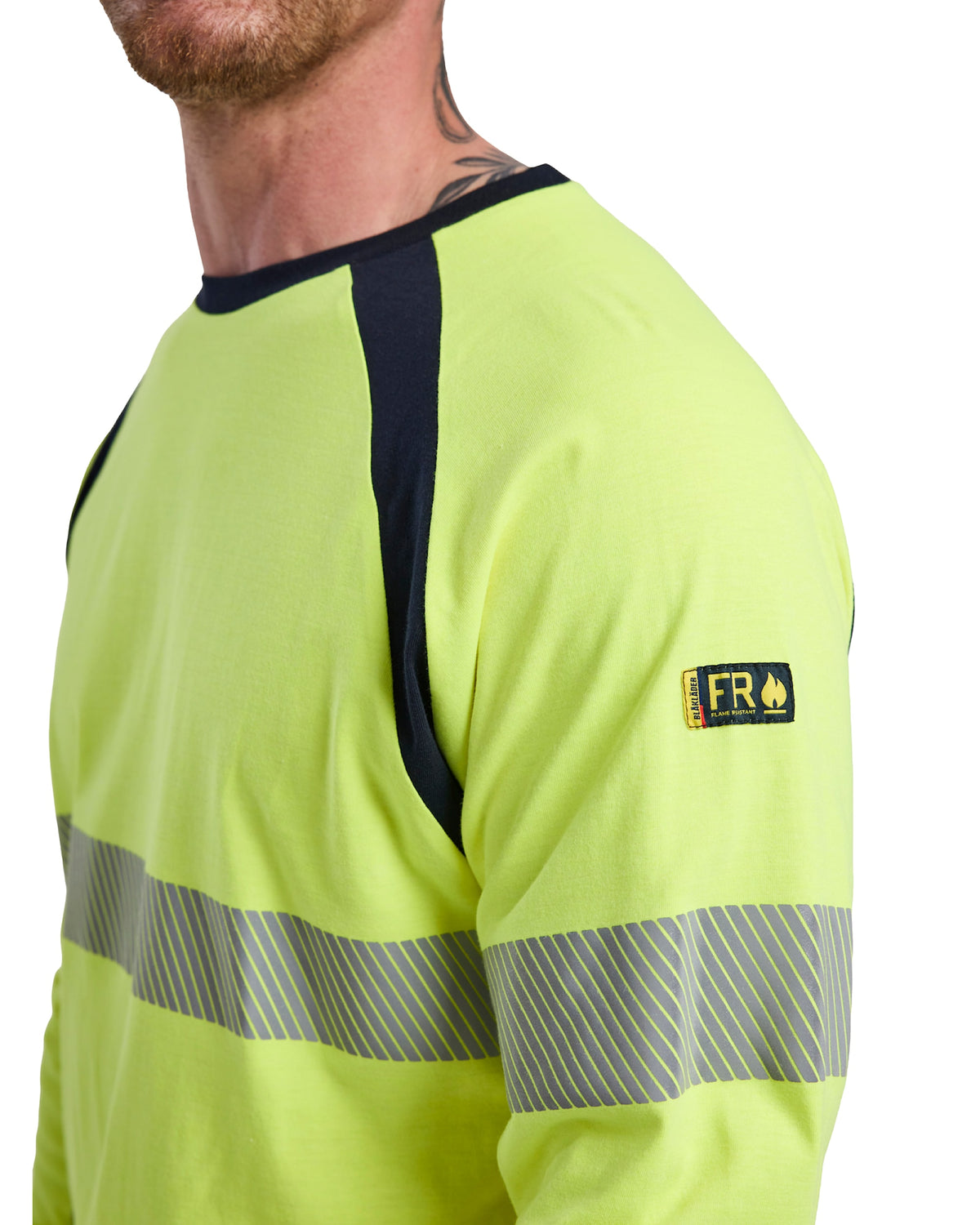 Blåkläder 3436 Multinorm Langarmshirt gelb – gelb