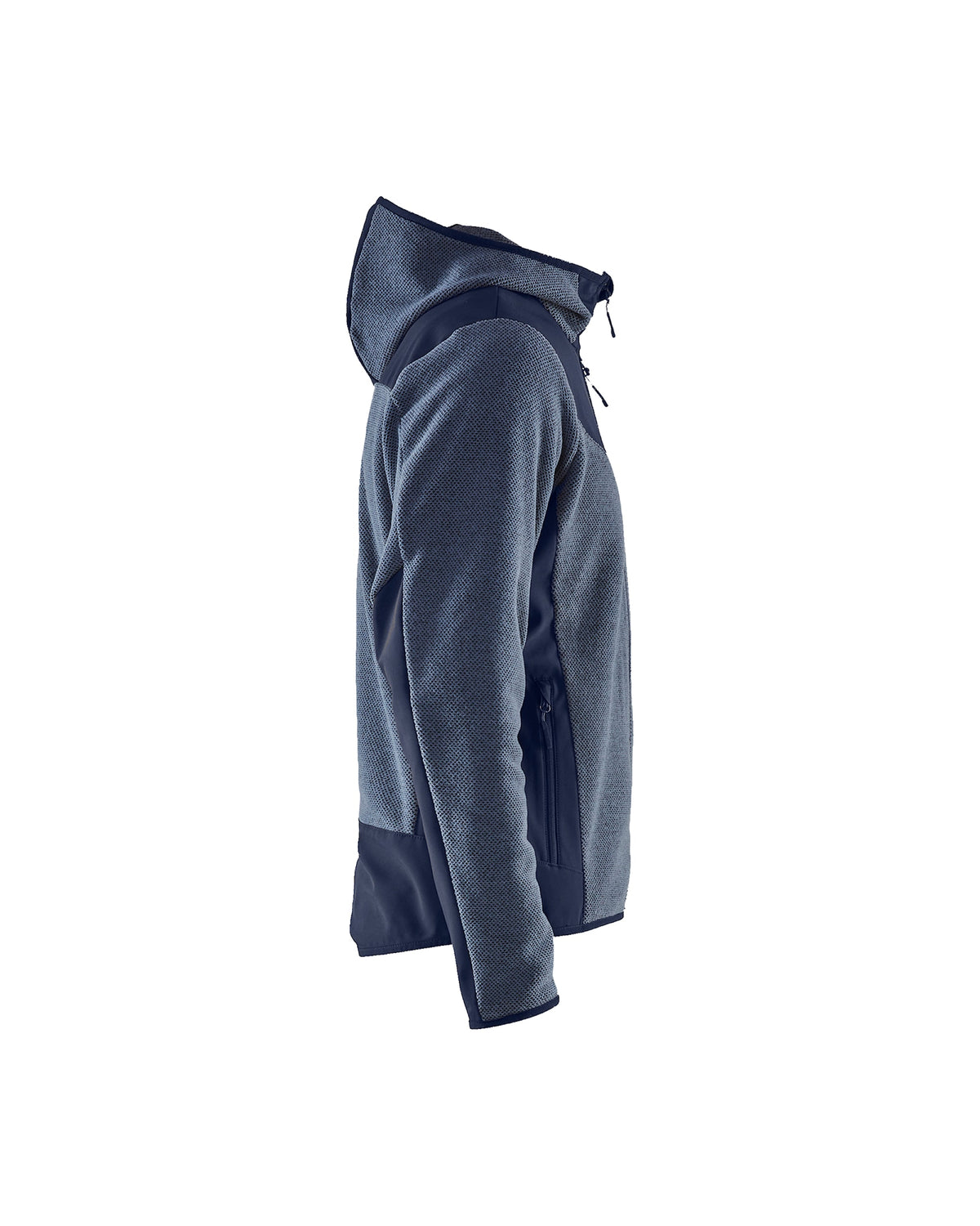 Blåkläder 5940 Strickjacke – taubenblau/dunkelmarine