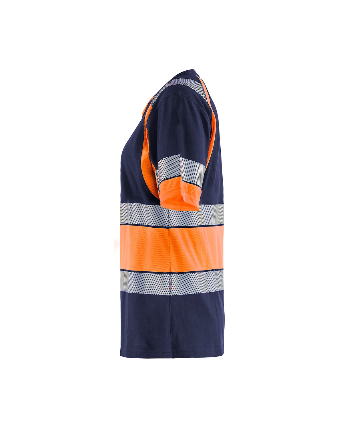 Blåkläder Damen 3410 Warnschutz T-Shirt – marine/orange