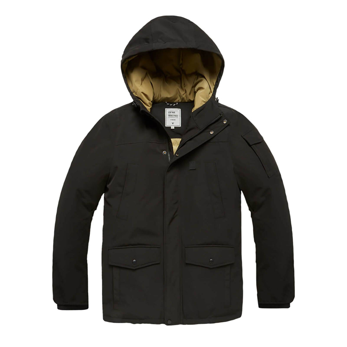 Vintage Industries Gavyn parka black - workXperts