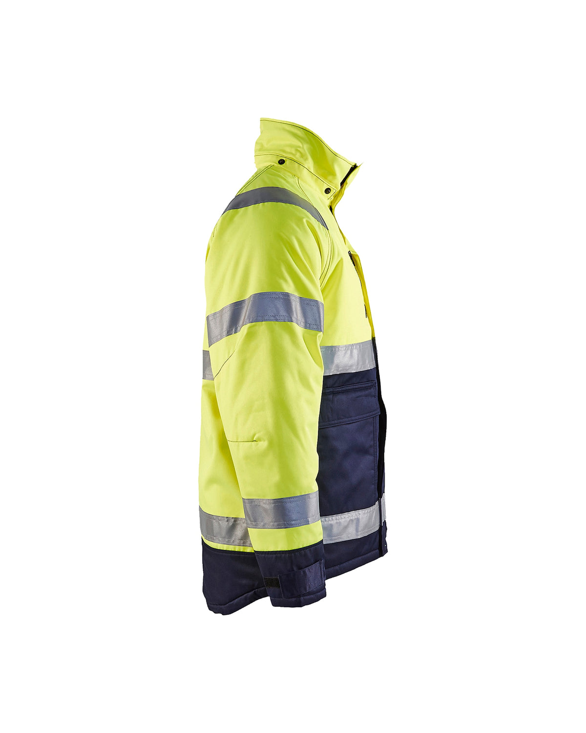 Blåkläder 4828 Warnschutz-Winterjacke – gelb/marine