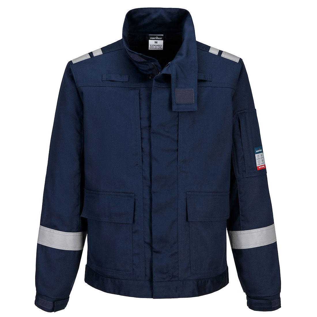 Portwest FR601 Bizflame Plus Multinorm Bundjacke – marine