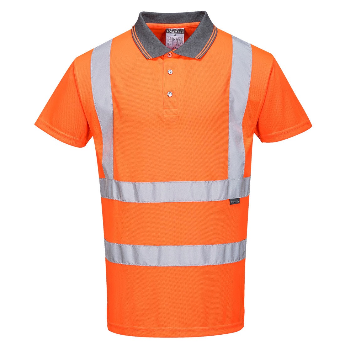 Portwest RT22 Bahn Warnschutz Polo-Shirt orange – orange