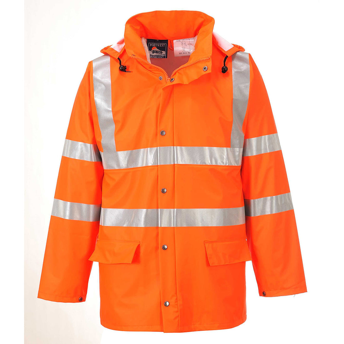 Portwest Sealtex Ultra Warnschutz Regenjacke orange – orange