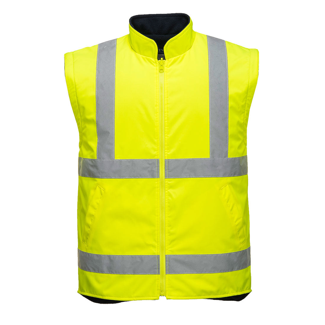 Portwest S766 Warnschutz Winterjacke 5in1 – gelb/marine