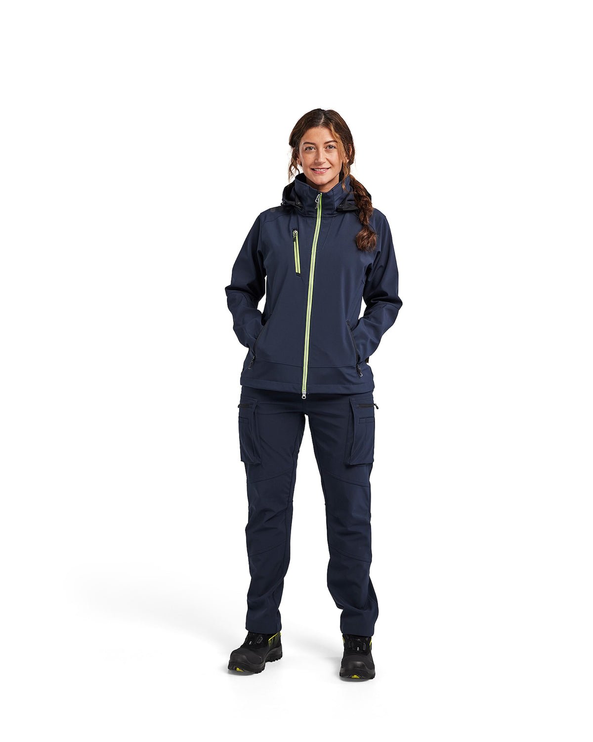 Blåkläder Damen 7177 Softshell-Bundhose – dunkelmarine