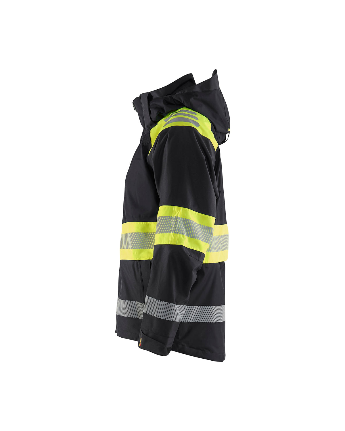 Blåkläder 4420 Warnschutz Regenjacke Kl. 1 – schwarz/gelb
