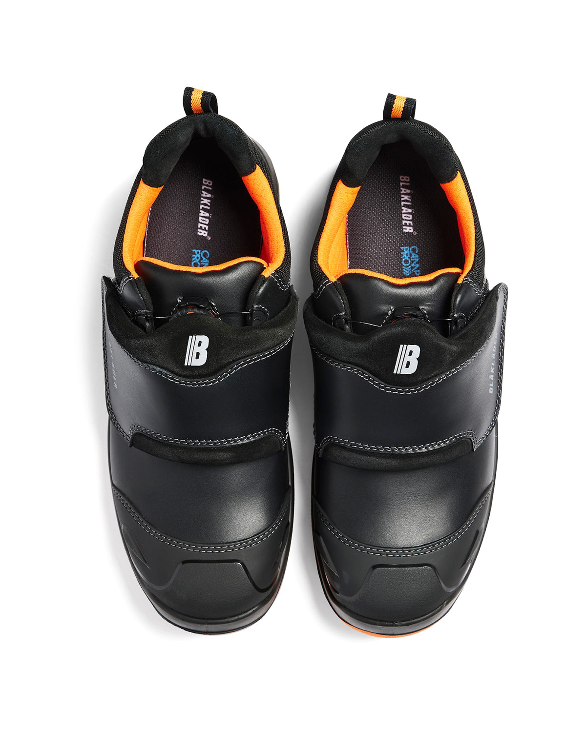 Blåkläder 2485 S2 Asphalt Sicherheitshalbschuhe schwarz – schwarz