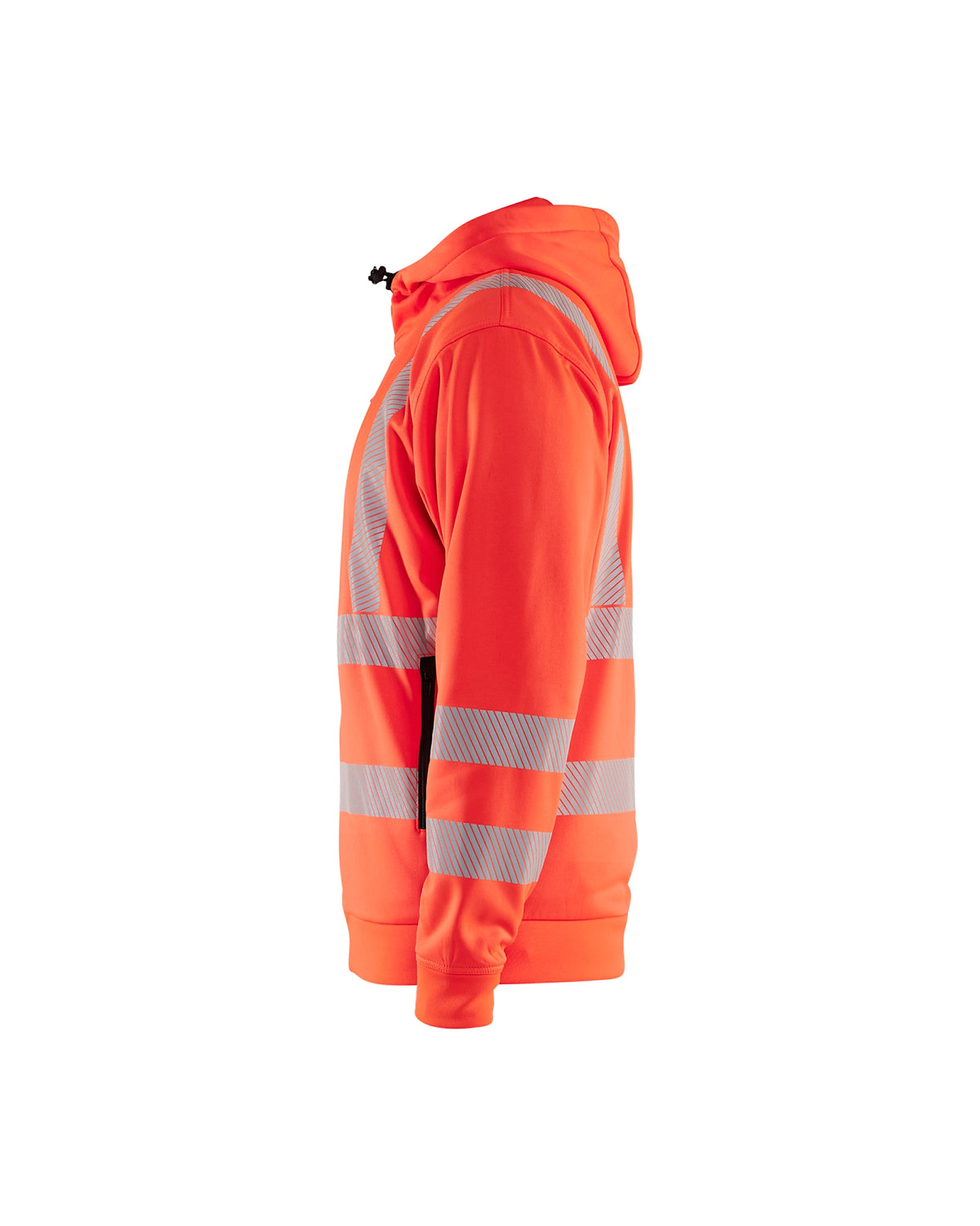 Blåkläder Kl. 3 3565 Warnschutz Kapuzen-Sweatjacke – rot