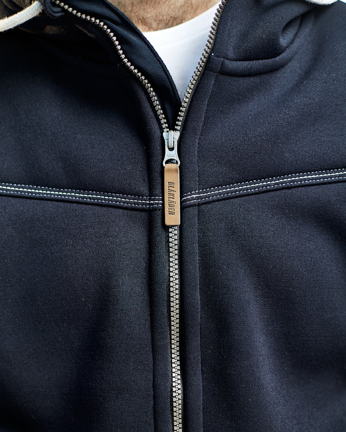 Blåkläder 4933 gefüttert Kapuzen-Sweatjacke – schwarz
