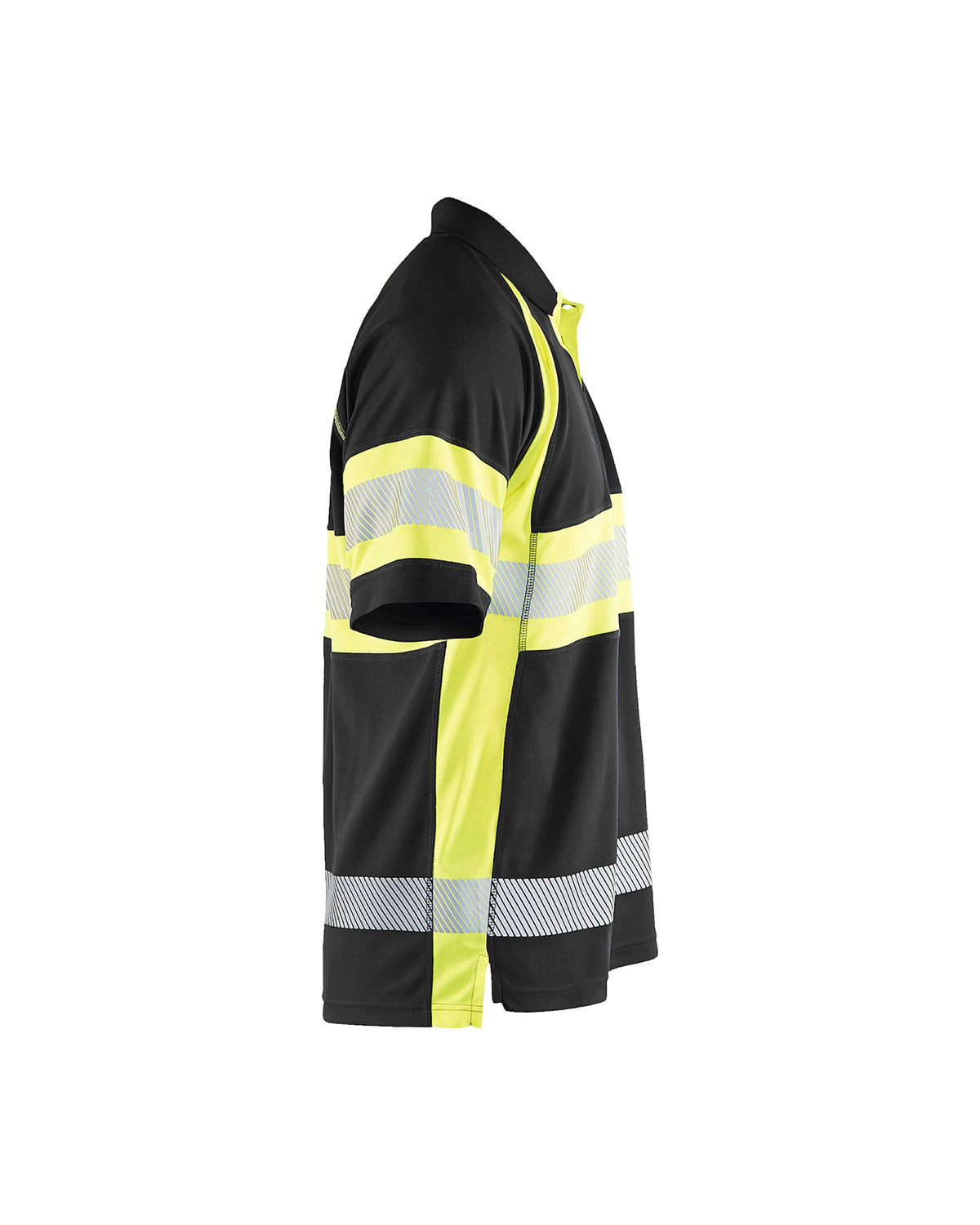 Blåkläder 3338 Warnschutz Polo-Shirt – schwarz/gelb