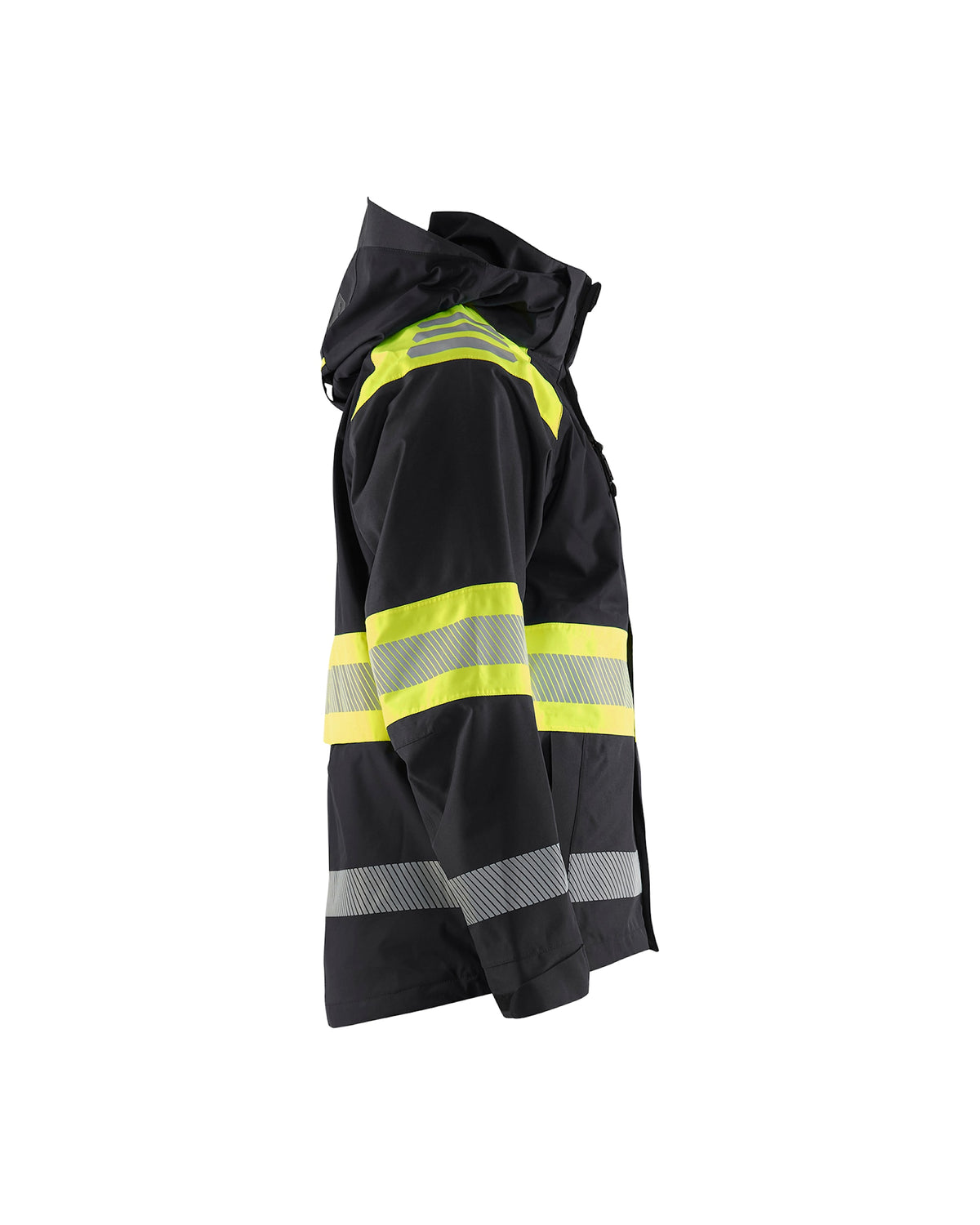 Blåkläder 4420 Warnschutz Regenjacke Kl. 1 – schwarz/gelb
