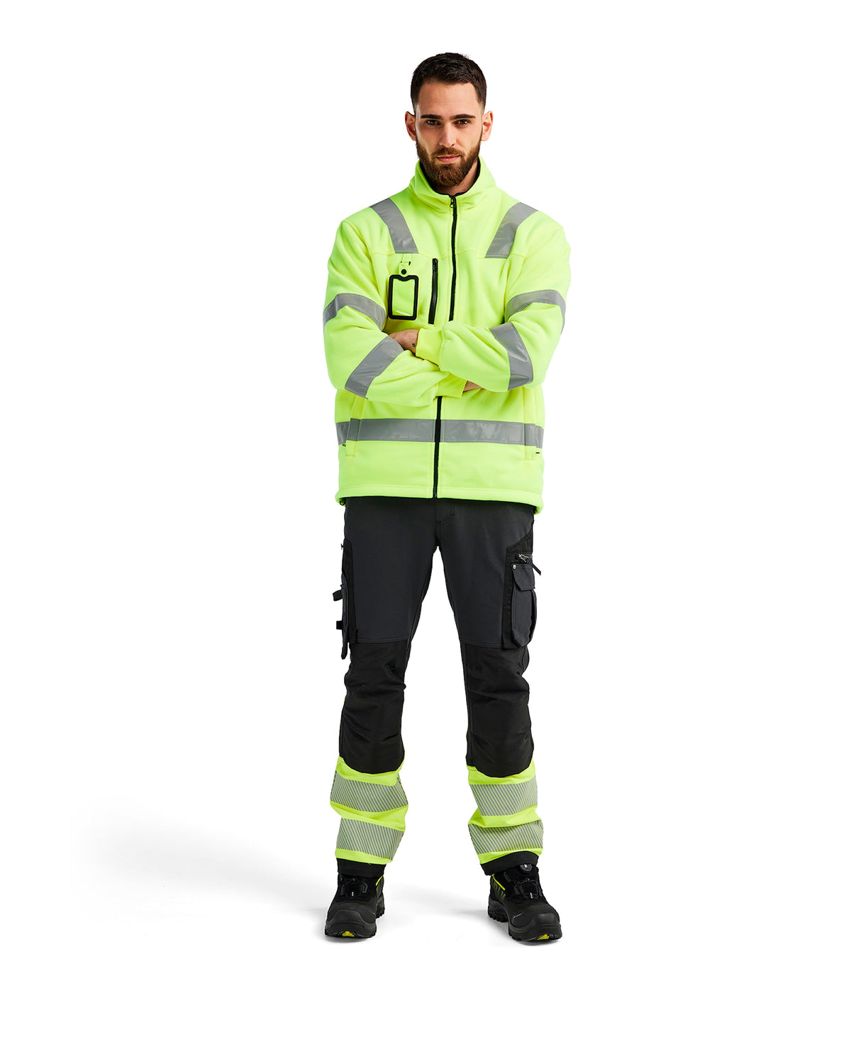 Blåkläder 4853 Warnschutz-Fleecejacke – gelb