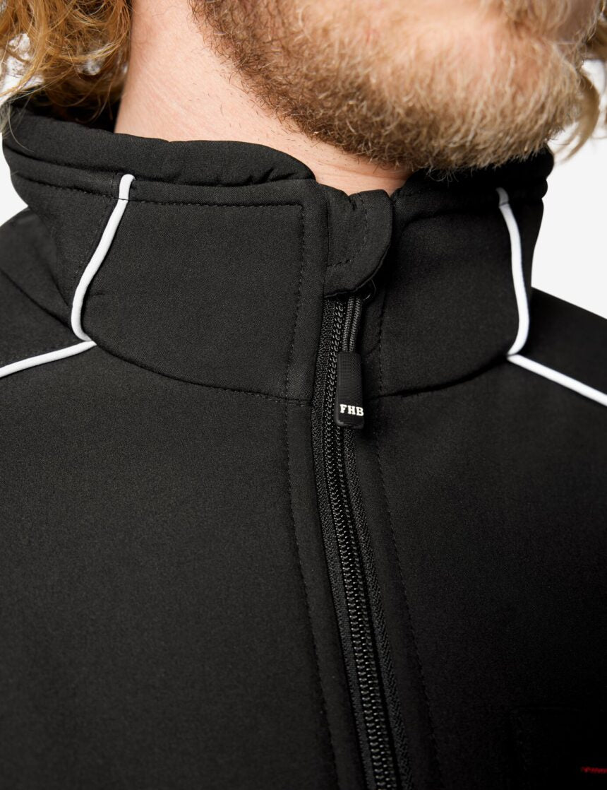 Softshelljacke "DIRK" - FHB® schwarz
