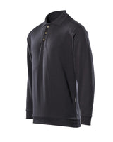 Mascot Trinidad Crossover Polo-Sweatshirt – schwarz