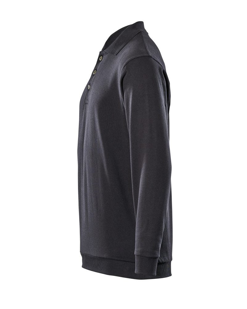 Mascot Trinidad Crossover Polo-Sweatshirt – schwarz