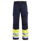 Blåkläder 1869 Multinorm-Winter-Bundhose gelb – gelb