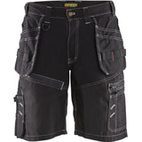 Blåkläder X1500 Handwerker-Shorts schwarz – schwarz