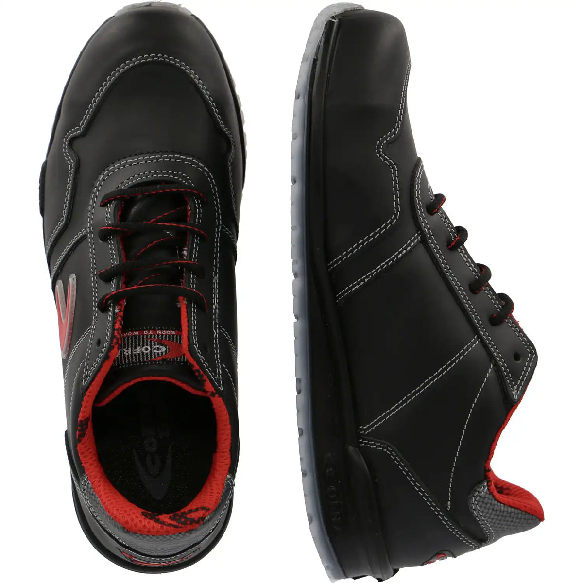 Cofra Zatopek Running S3 Sicherheitshalbschuhe schwarz – schwarz