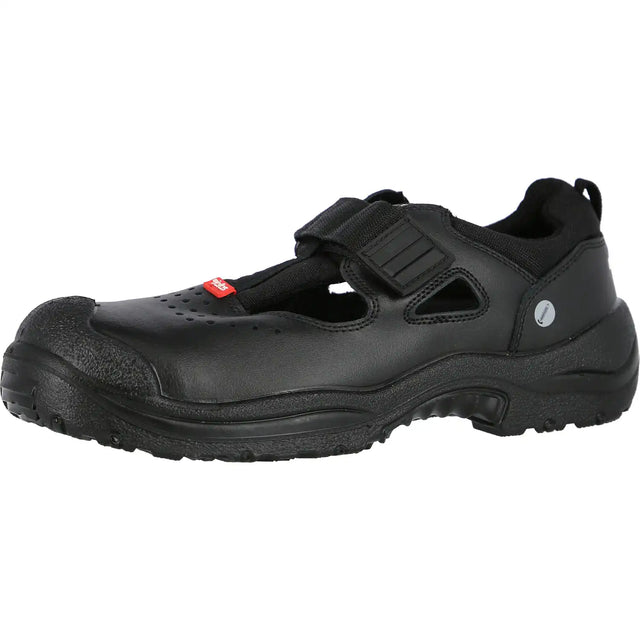Jalas 3438 Arioso S1P Sicherheitssandalen schwarz – schwarz