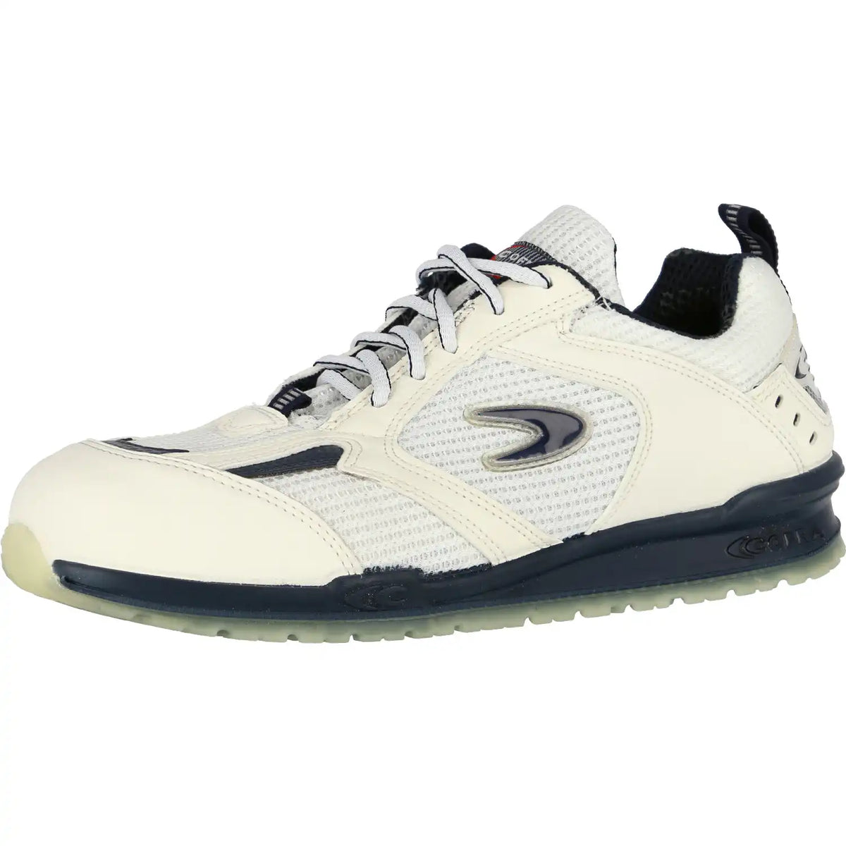Cofra Flameng Running S1P Sicherheitshalbschuhe weiß – weiß