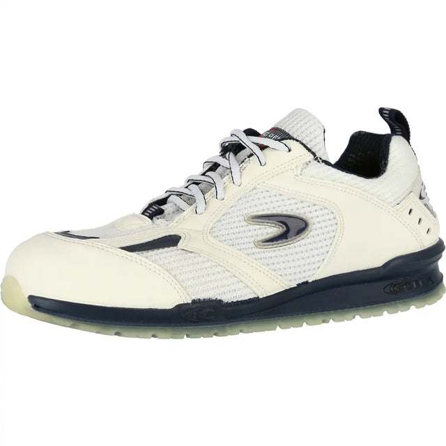 Cofra Flameng Running S1P Sicherheitshalbschuhe weiß – weiß