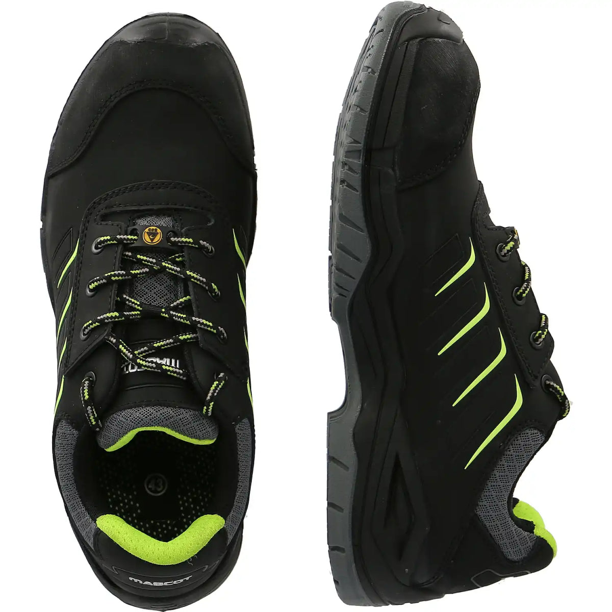 Mascot MontBlanc Footwear S3 Sicherheitshalbschuh schwarz – schwarz