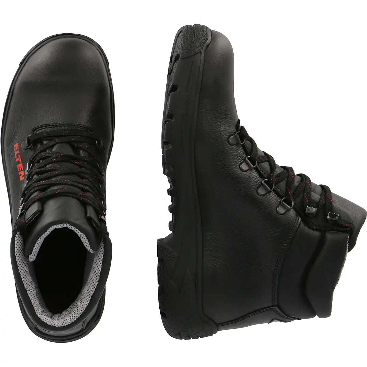 Elten George HI S3 Sicherheitschnürstiefel schwarz – schwarz